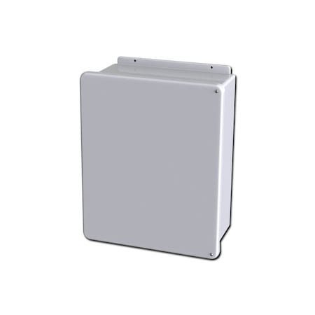 Saginaw Control & Engineering Captive Screws Electrical Enclosures, 21.68 in H, 8.84 in D, 17.69 in W, NEMA 4, 4X, 12, 13 SCE-2016FG